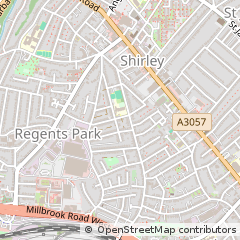 Map of Southampton, Hampshire