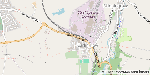 Map of Saltburn-by-the-SEA, Cleveland
