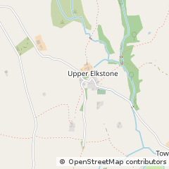 Map of Buxton, Staffordshire