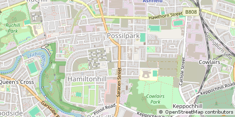 Map of Glasgow
