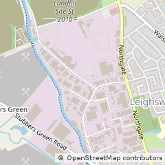 Map of Brickyard Road Aldridge, Walsall