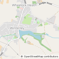 Map of Sandbach