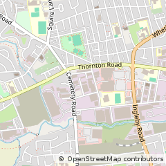 Map of Bradford, W.yorks