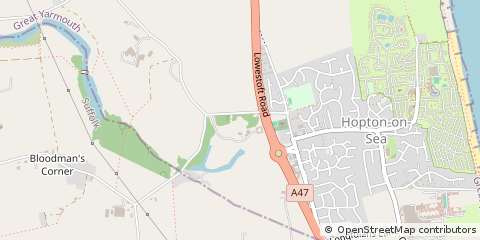 Map of Great Yarmouth