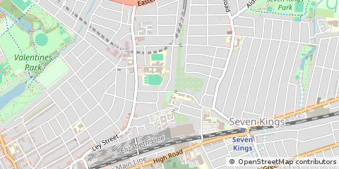 Map of Ilford