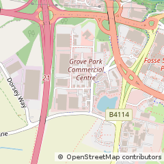 Map of Leicester