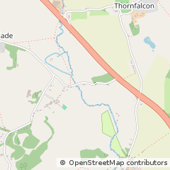 Map of Taunton, Somerset