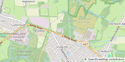 Map of Southampton