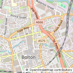 Map of Bolton