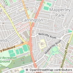 Map of Nottingham