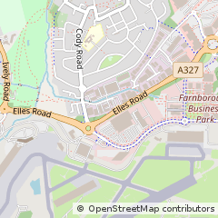 Map of Farnborough, Hampshire