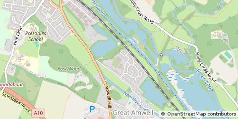 Map of Hertfordshire