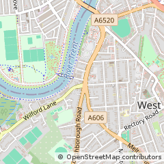 Map of Nottingham