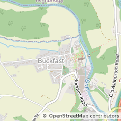 Map of Buckfastleigh, Devon