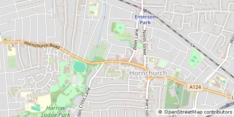 Map of Hornchurch