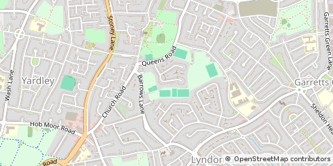 Map of Birmingham