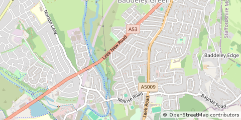 Map of Stoke-on-Trent