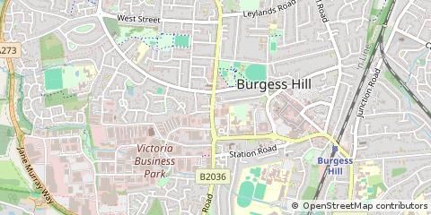 Map of Sussex
