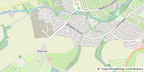 Map of ST. Andrews, Fife