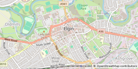 Map of Elgin