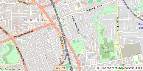 Map of Manchester