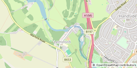 Map of Herts