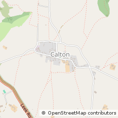 Map of Stoke on Trent, Staffordshire