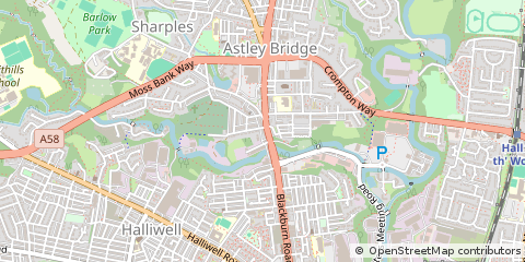 Map of Bolton