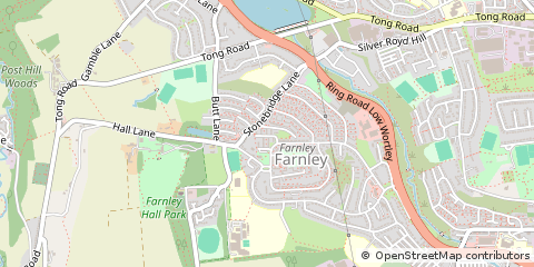 Map of Leeds