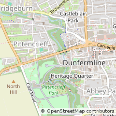 Map of Dunfermline