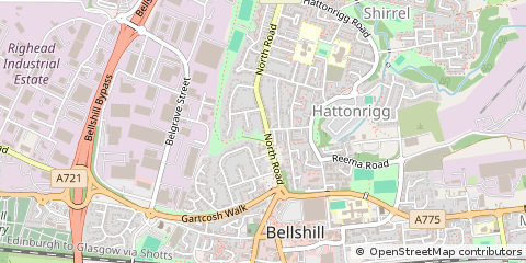 Map of Bellshill