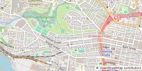 Map of Glasgow