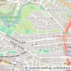 Map of Glasgow