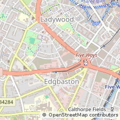 Map of Birmingham