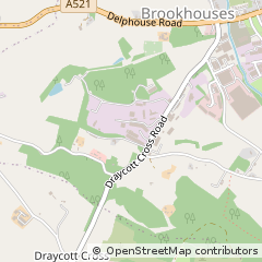Map of Stoke-on-Trent, Staffordshire