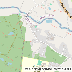 Map of Hook, Hampshire