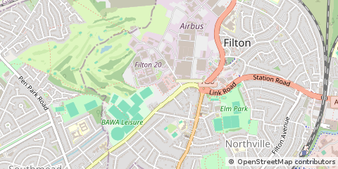 Map of Bristol