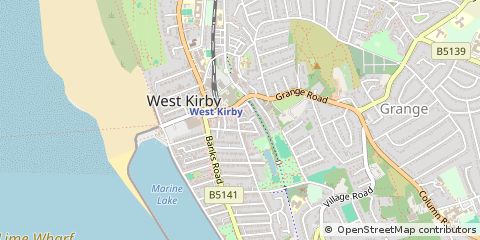 Map of Merseyside