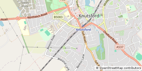 Map of Cheshire