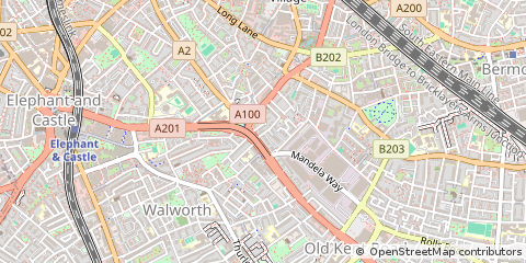 Map of London, Hertfordshire