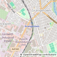 Map of Cardiff