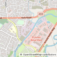 Map of Knaresborough, North Yorkshire
