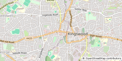Map of Bristol