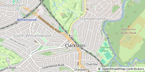 Map of Glasgow