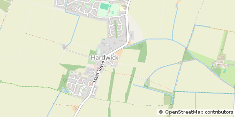 Map of Cambridge, Cambridgeshire