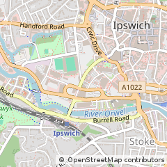 Map of Ipswich