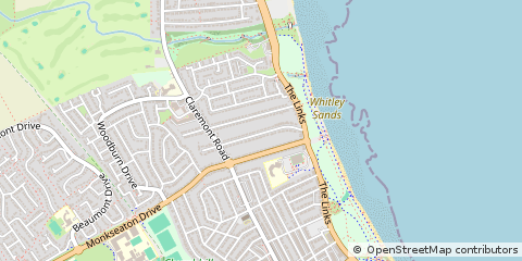 Map of Whitley BAY