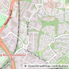 Map of Basingstoke