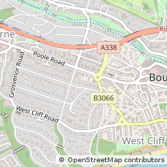 Map of Bournemouth