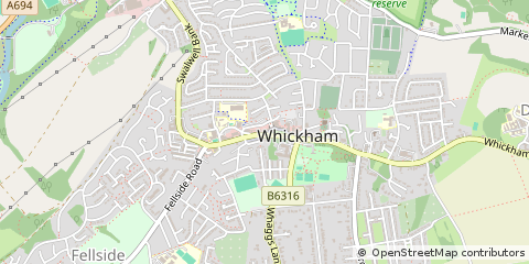 Map of Newcastle Upon Tyne
